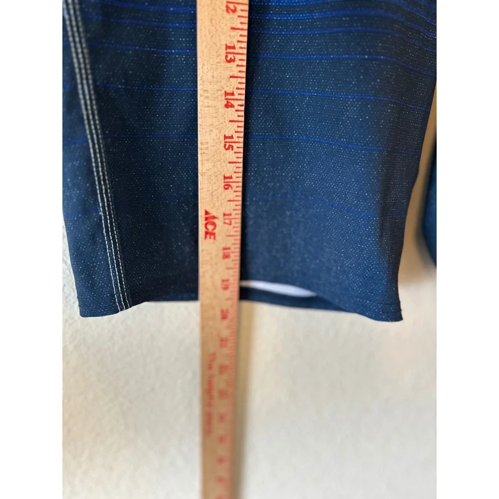 ONeill Surfer Blue Striped Board Shorts Swim Trunks Size 30‎ Gradient Surf